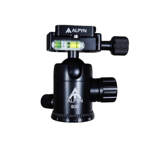 B30 ball head with ALPYN branding on a white background